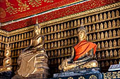 Wat Xieng Thong temple in Luang Prabang, Laos.  La Chapelle Rouge , the Red Chapel. 